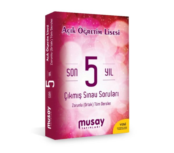Açık Lise Son 5 Yılın Çıkmış Soruları(Ortak Dersler)